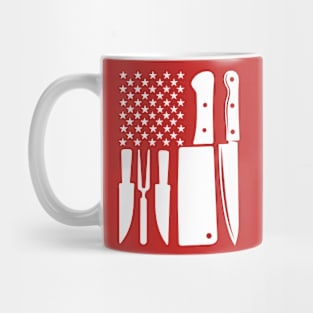 chef usa flag Mug